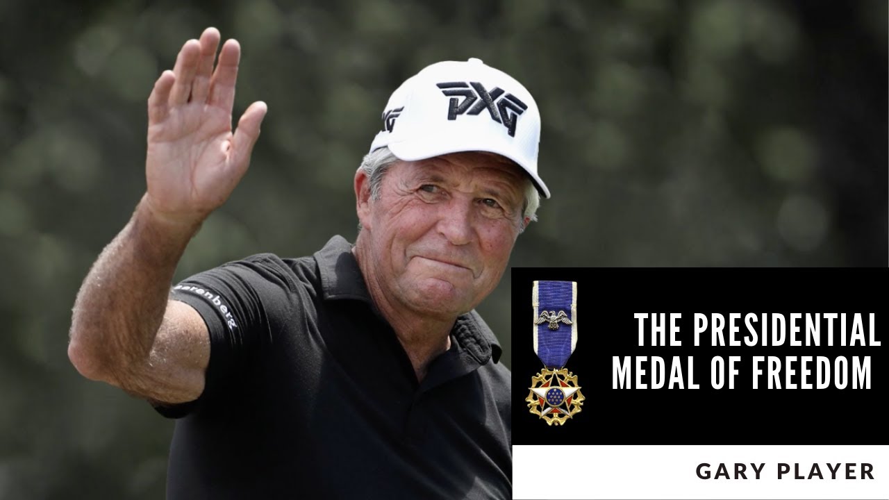 Gary Player - The Preidential Medal of Freedom